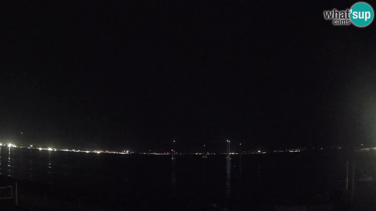 Webcam Cagliari Windsurf Club – Plage du Poetto en direct