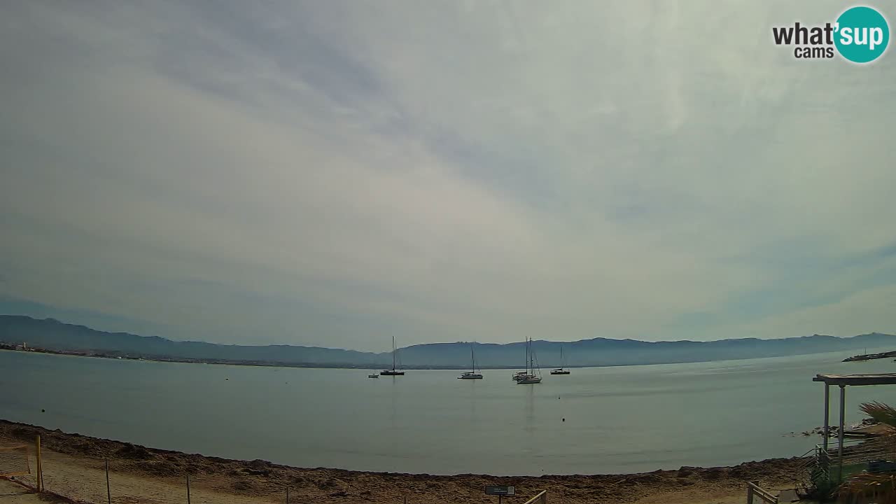 Webcam Cagliari Windsurf Club – Liveblick vom Poetto Strand