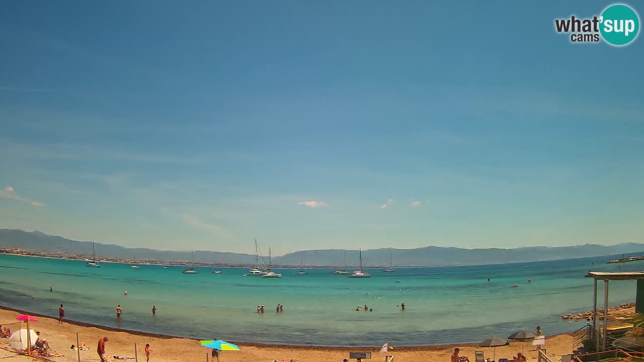 Webcam Cagliari Windsurf Club – Live from Poetto Beach