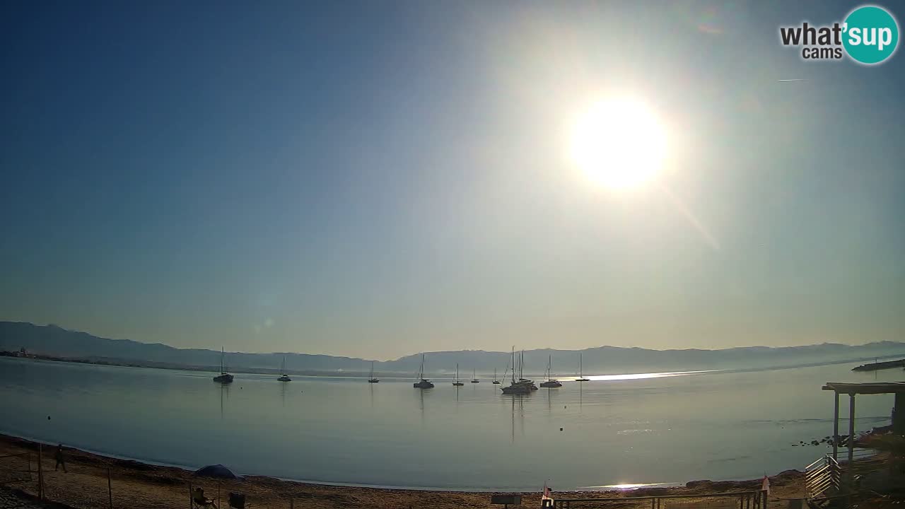 Webcam Cagliari Windsurf Club – Plage du Poetto en direct