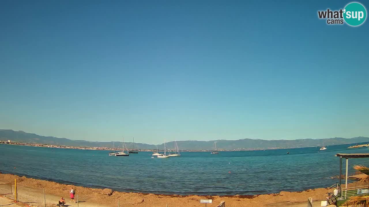 Webcam Cagliari Windsurf Club – Liveblick vom Poetto Strand