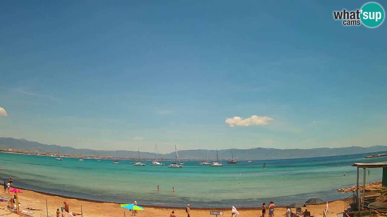 Webcam Cagliari Windsurf Club – Live from Poetto Beach