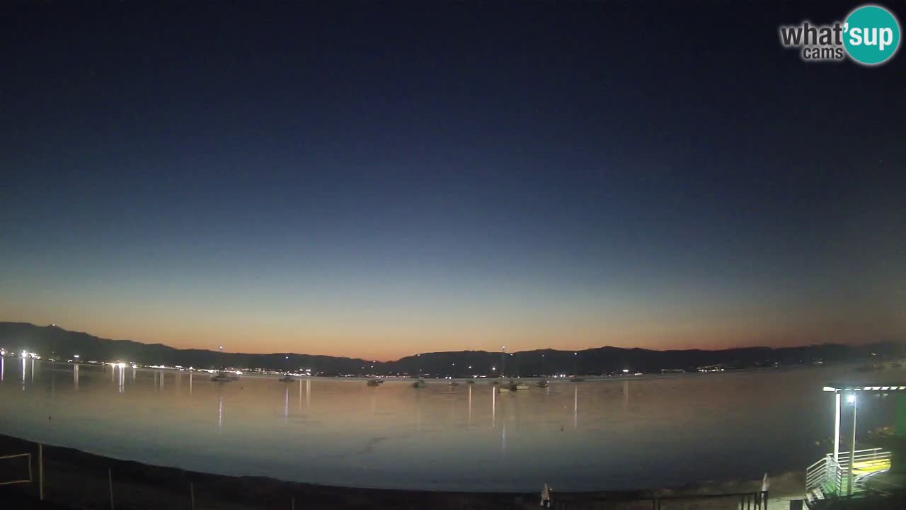 Web kamera Cagliari Windsurf Club – Poetto plaža uživo