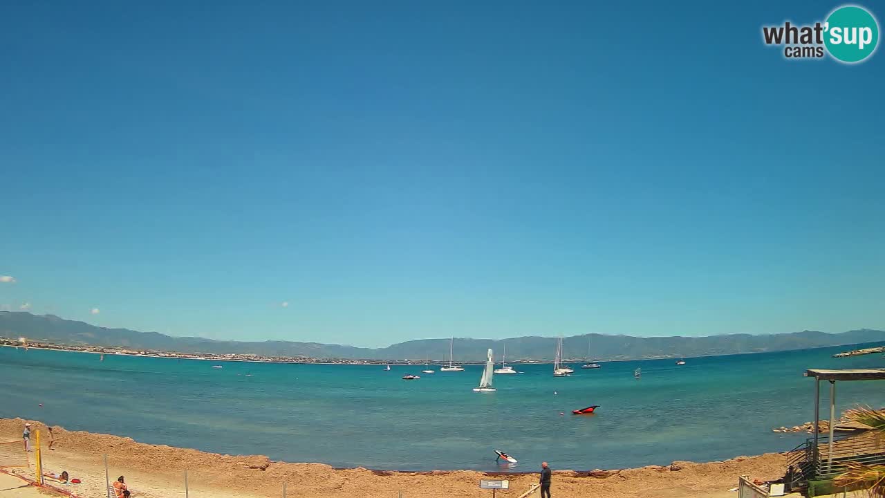 Webcam Cagliari Windsurf Club – Live from Poetto Beach