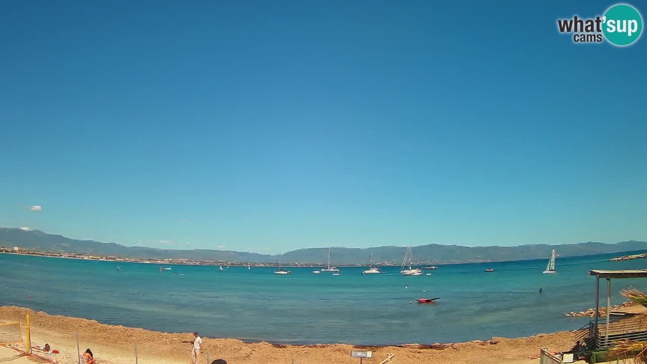 Webcam Cagliari Windsurf Club – Live from Poetto Beach