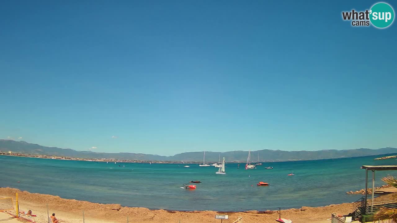Webcam Cagliari Windsurf Club – Live from Poetto Beach