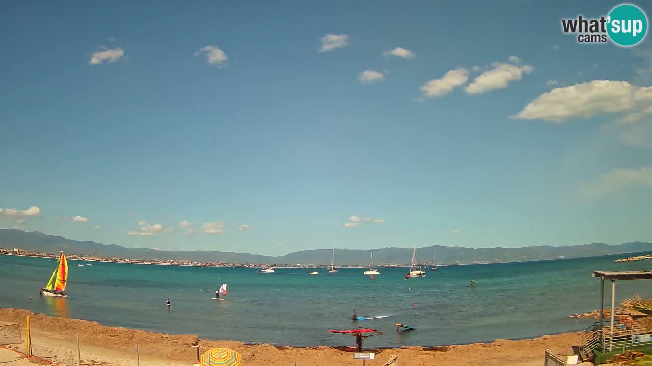 Webcam Cagliari Windsurf Club – Live from Poetto Beach
