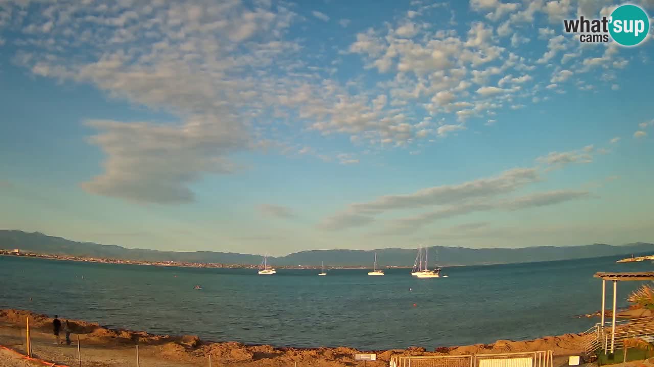 Webcam Cagliari Windsurf Club – Live from Poetto Beach