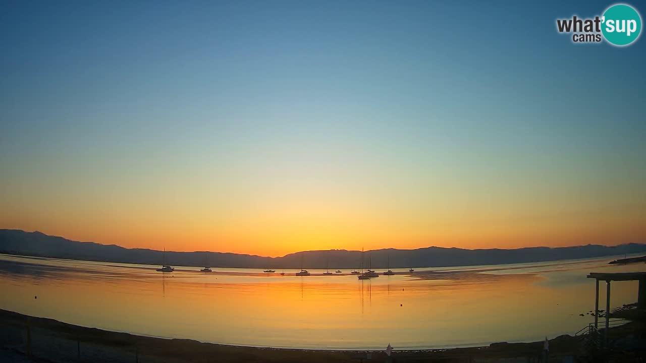 Webcam Cagliari Windsurf Club – Plage du Poetto en direct
