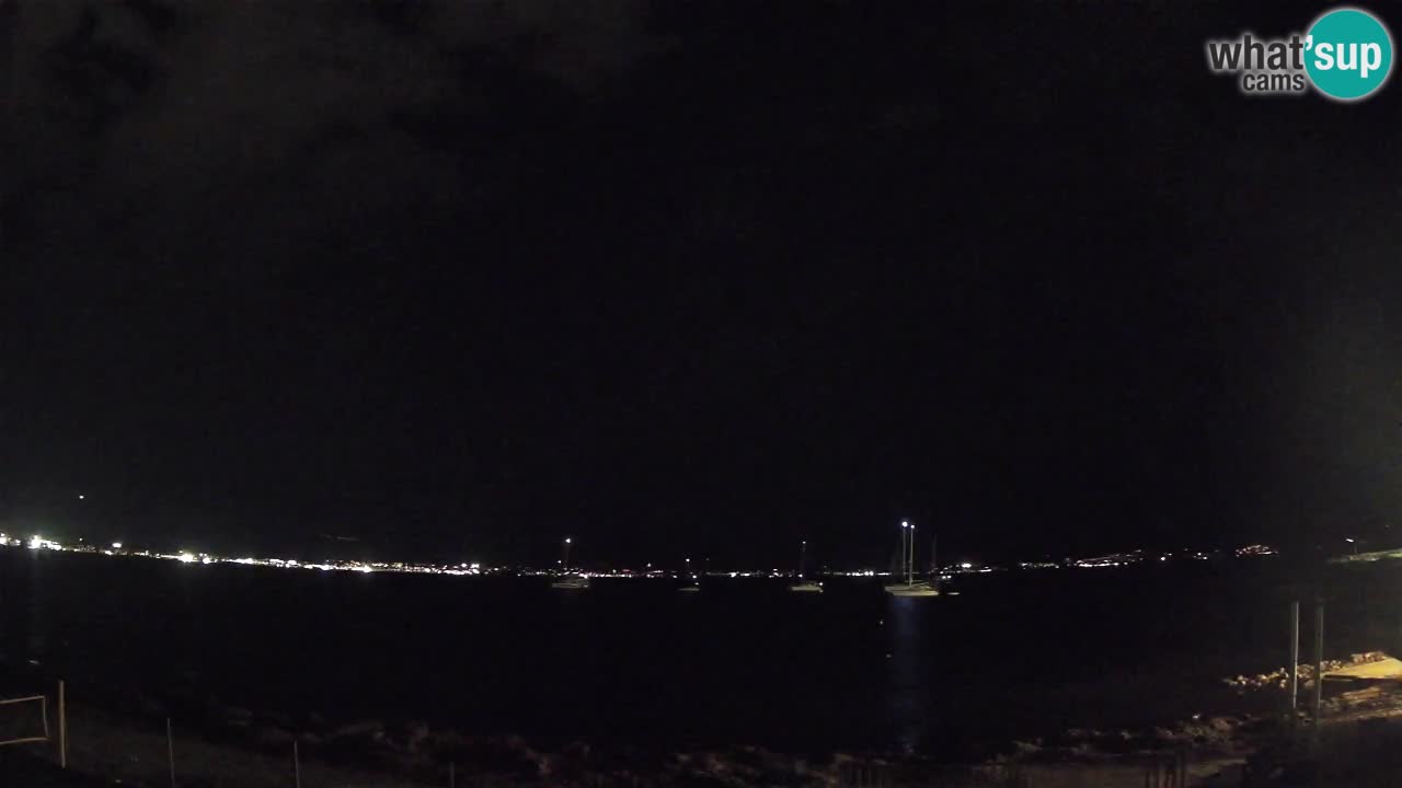 Web kamera Cagliari Windsurf Club – Poetto plaža uživo
