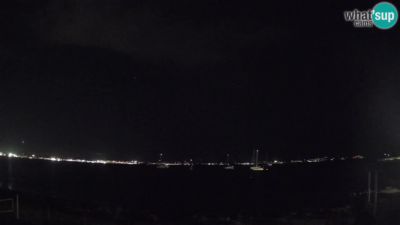 Spletna kamera Cagliari Windsurf Club – Pogled v živo s plaže Poetto