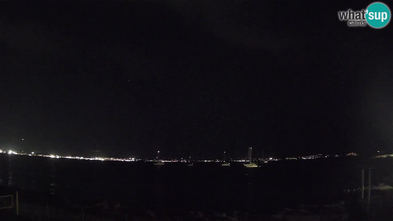 Webcam Cagliari Windsurf Club – Playa del Poetto en directo
