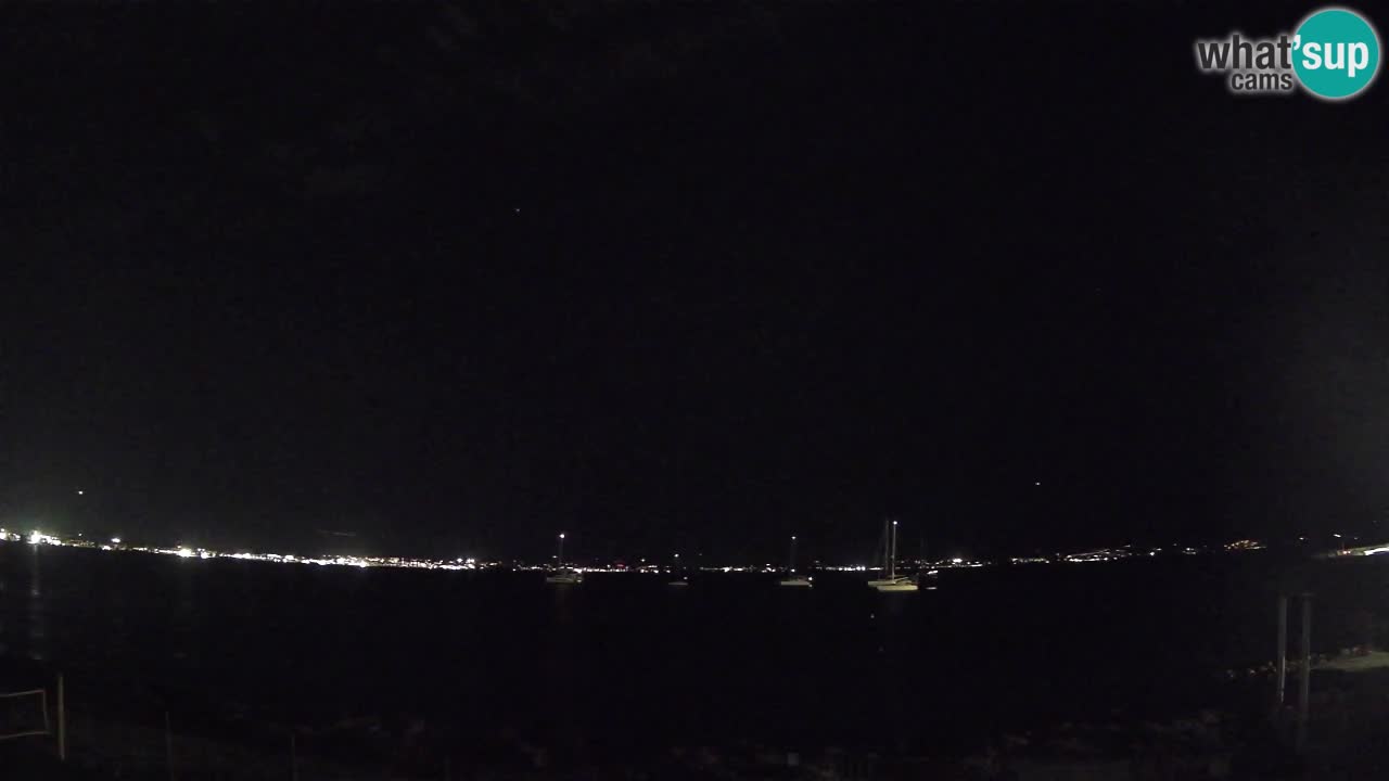 Spletna kamera Cagliari Windsurf Club – Pogled v živo s plaže Poetto