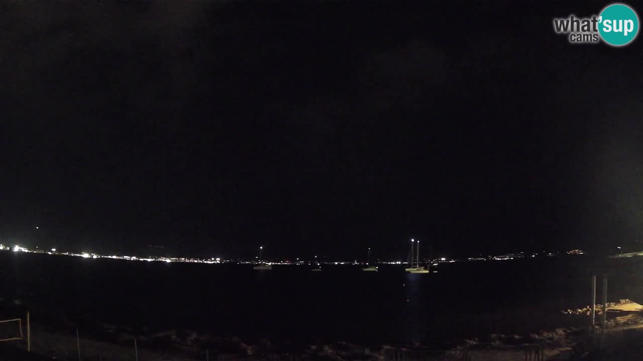 Web kamera Cagliari Windsurf Club – Poetto plaža uživo