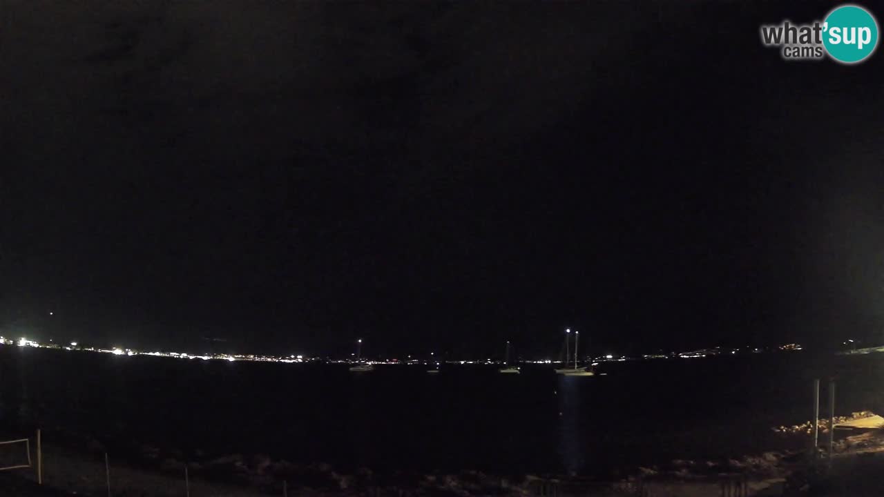 Spletna kamera Cagliari Windsurf Club – Pogled v živo s plaže Poetto