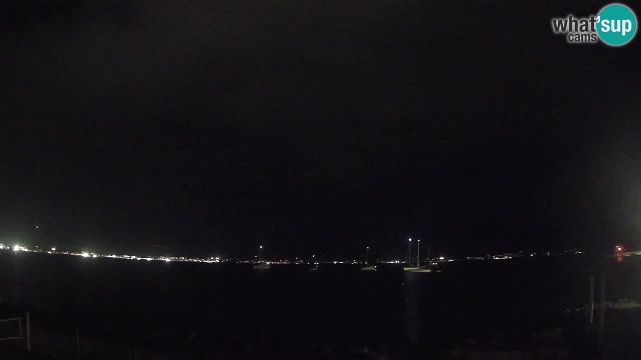Webcam Cagliari Windsurf Club – Playa del Poetto en directo
