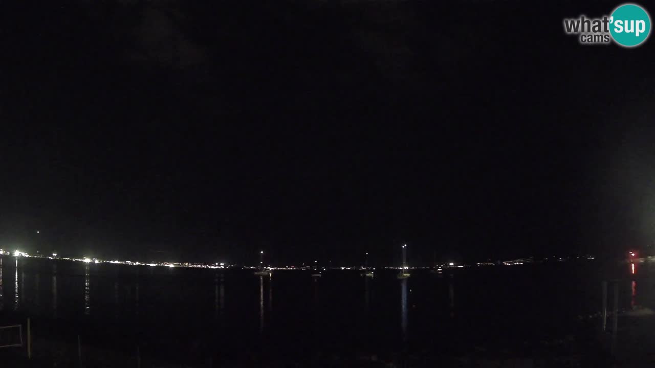 Webcam Cagliari Windsurf Club – Playa del Poetto en directo