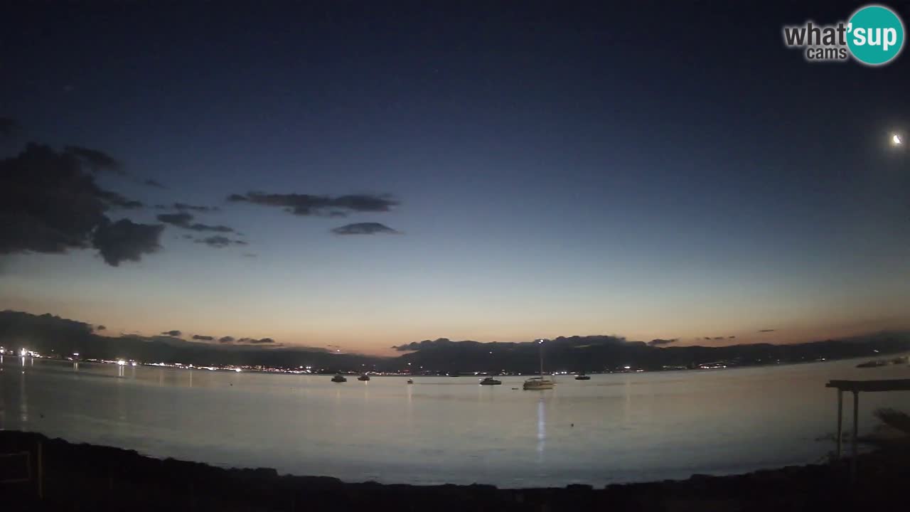 Webcam Cagliari Windsurf Club – Playa del Poetto en directo