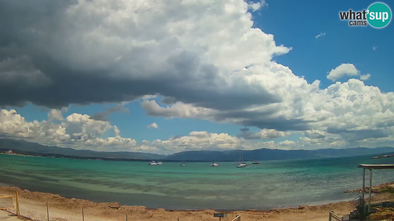 Webcam Cagliari Windsurf Club – Plage du Poetto en direct