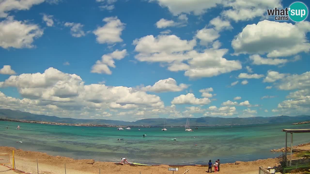 Webcam Cagliari Windsurf Club – Live from Poetto Beach