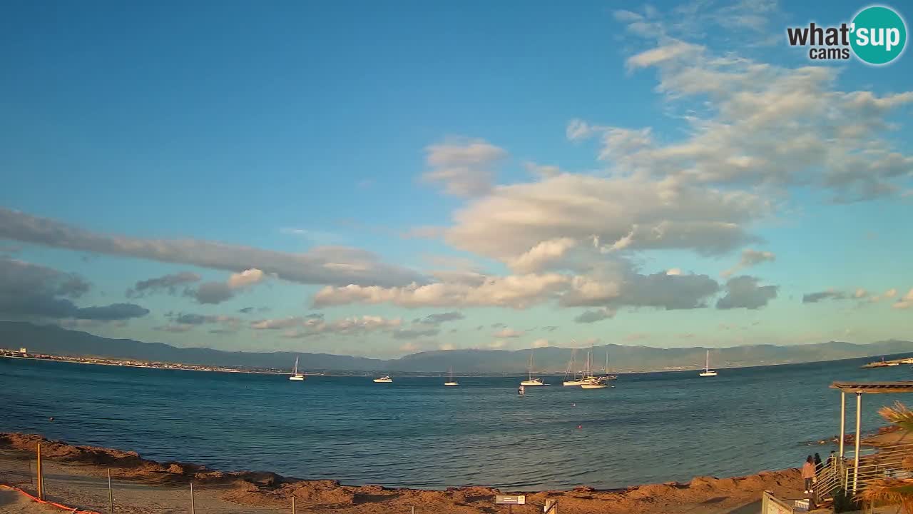 Webcam Cagliari Windsurf Club – Live from Poetto Beach