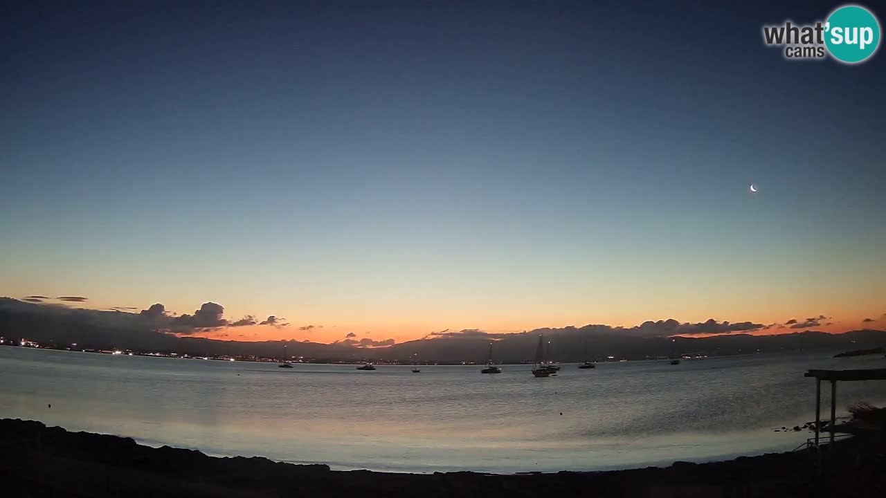 Webcam Cagliari Windsurf Club – Spiaggia del Poetto in diretta