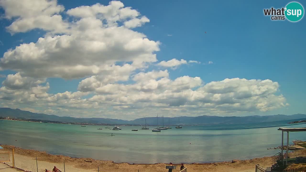 Webcam Cagliari Windsurf Club – Liveblick vom Poetto Strand