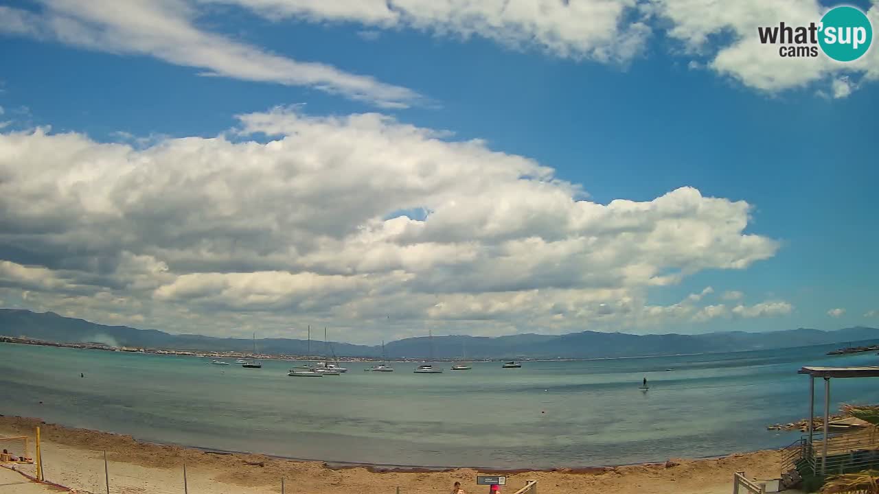 Webcam Cagliari Windsurf Club – Live from Poetto Beach