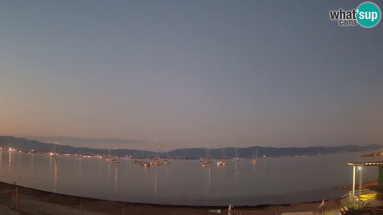 Webcam Cagliari Windsurf Club – Liveblick vom Poetto Strand