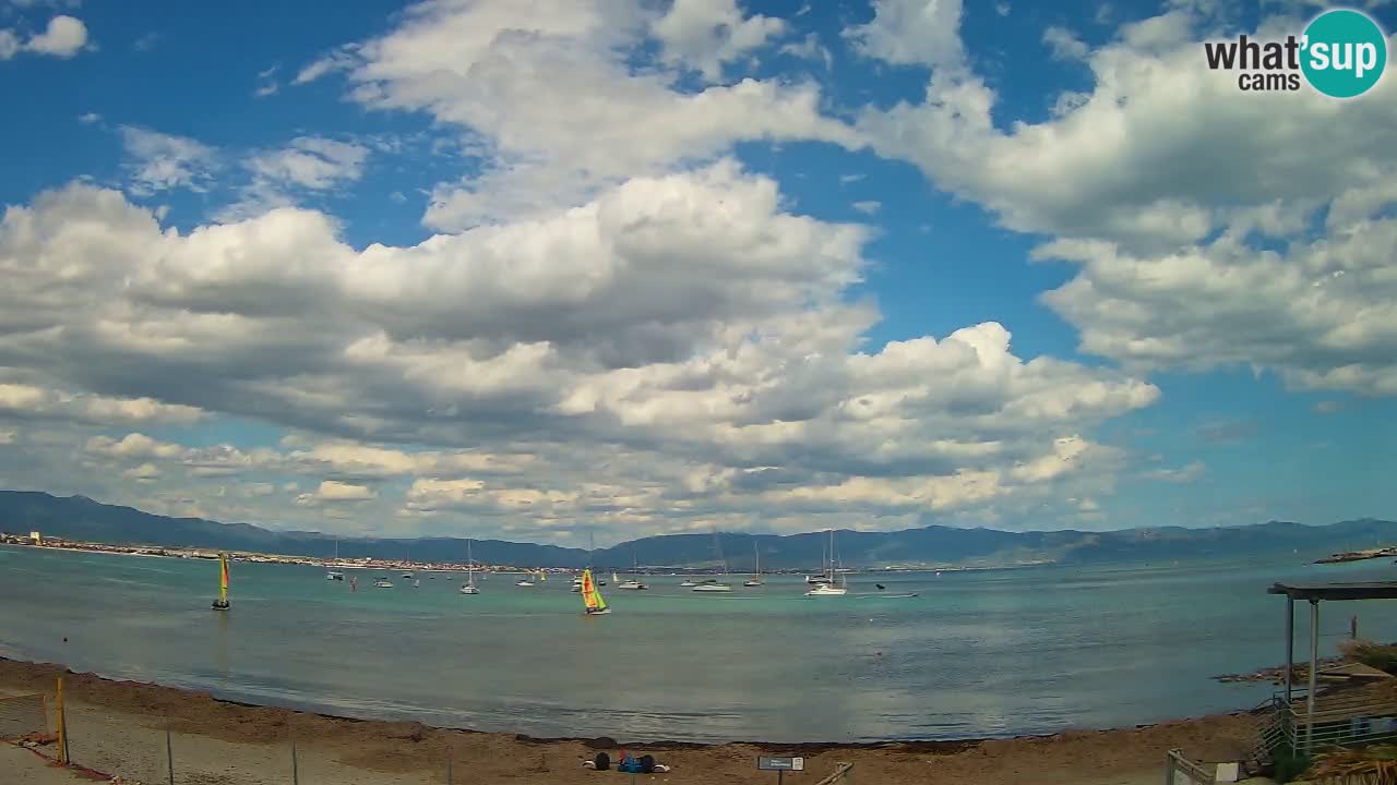 Webcam Cagliari Windsurf Club – Live from Poetto Beach