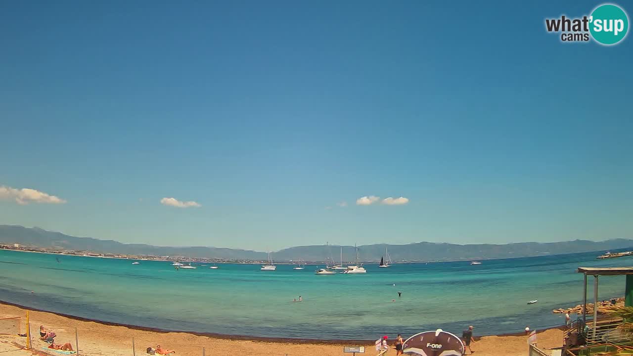 Webcam Cagliari Windsurf Club – Live from Poetto Beach