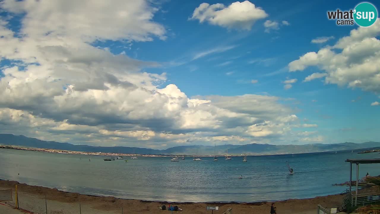 Webcam Cagliari Windsurf Club – Live from Poetto Beach