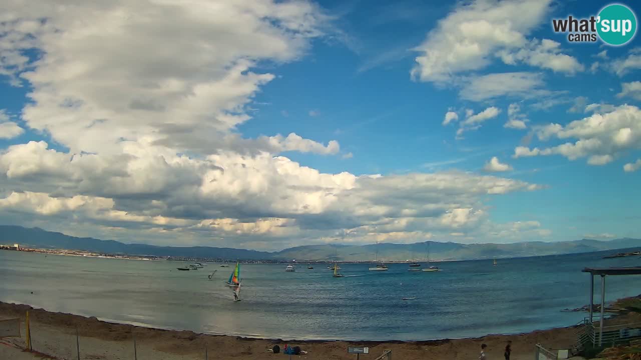 Webcam Cagliari Windsurf Club – Live from Poetto Beach