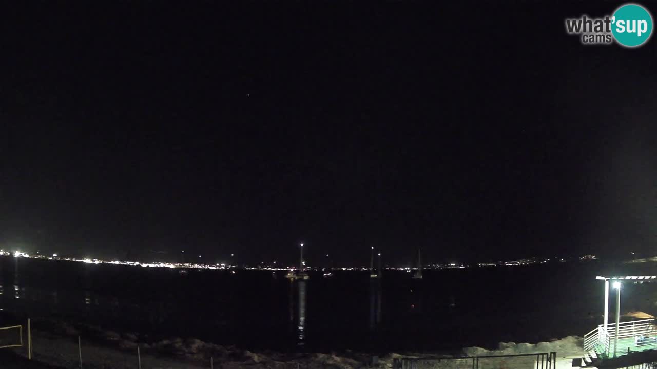 Webcam Cagliari Windsurf Club – Plage du Poetto en direct