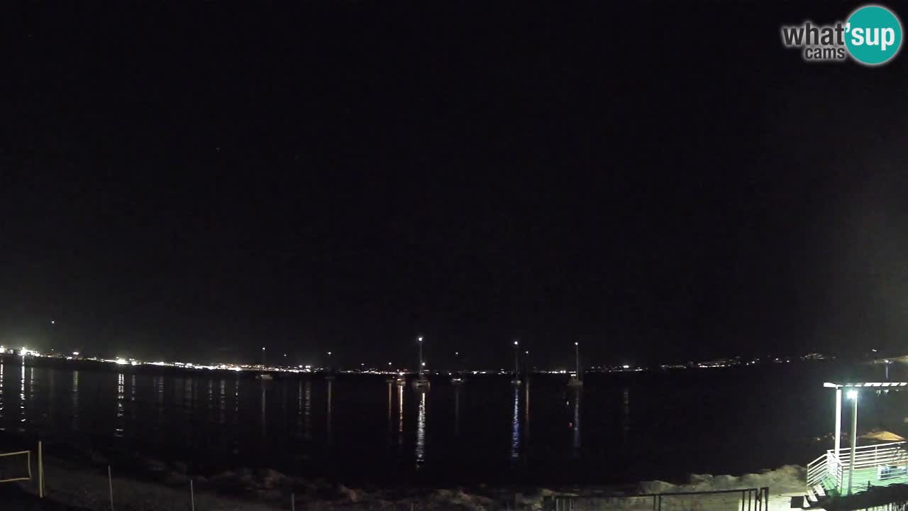 Webcam Cagliari Windsurf Club – Playa del Poetto en directo