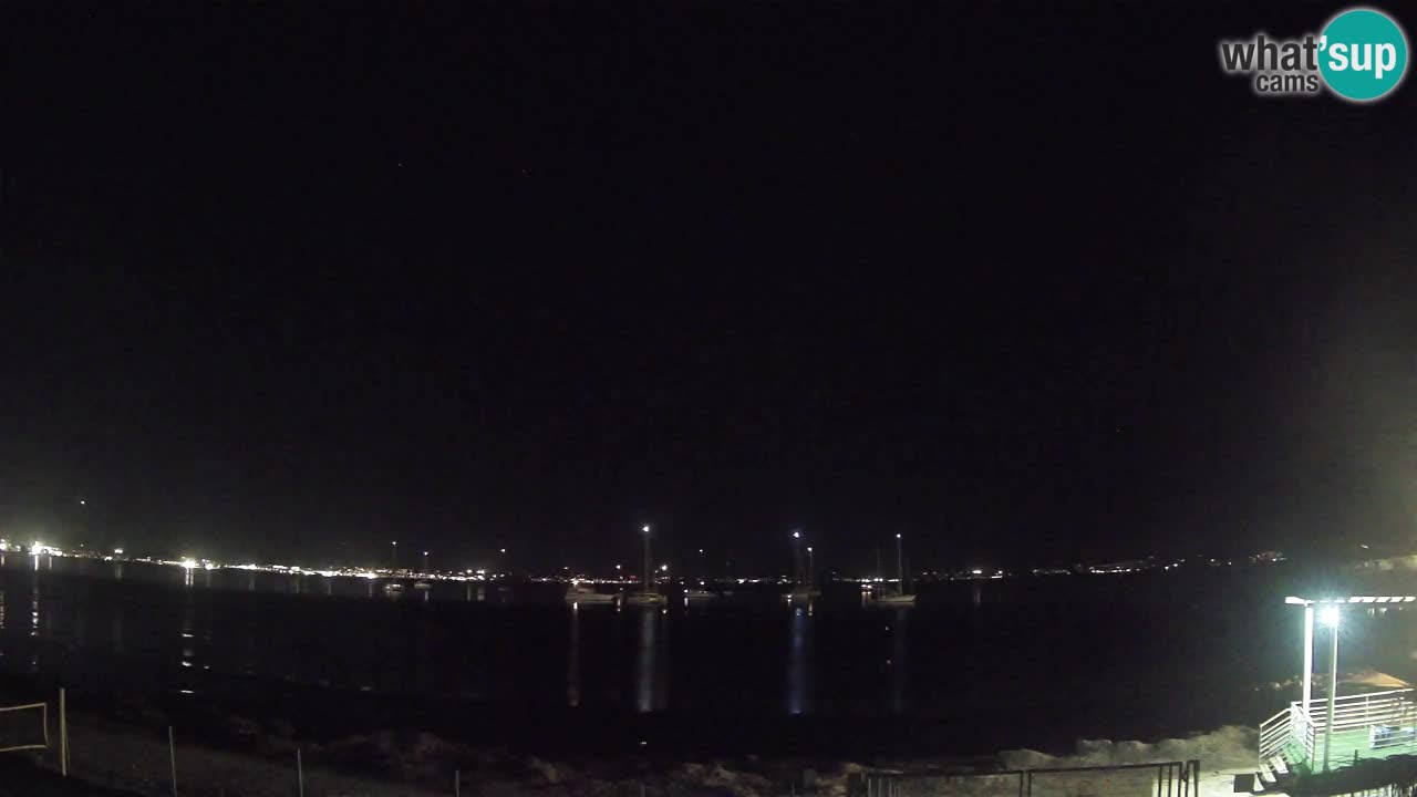 Web kamera Cagliari Windsurf Club – Poetto plaža uživo