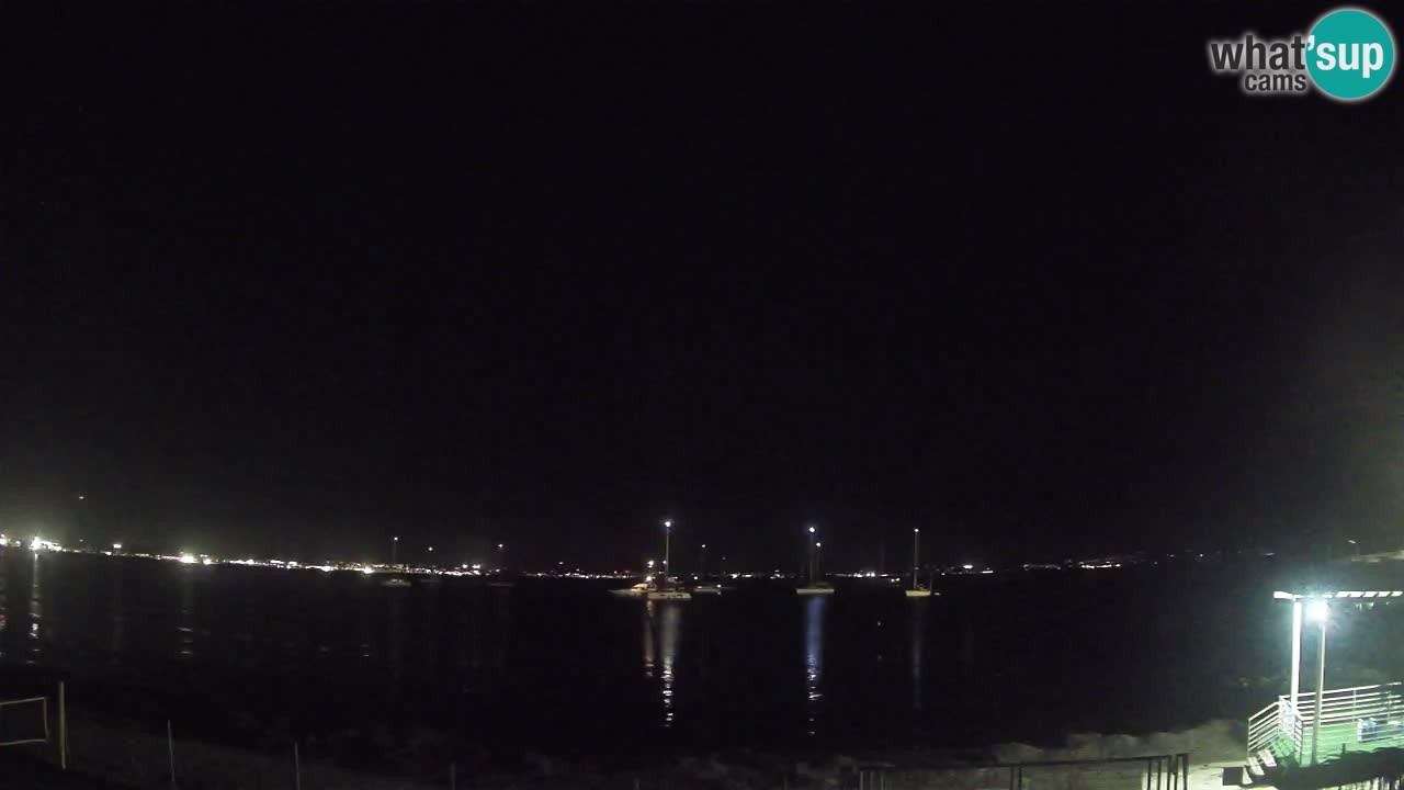 Webcam Cagliari Windsurf Club – Playa del Poetto en directo