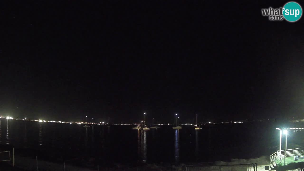 Webcam Cagliari Windsurf Club – Playa del Poetto en directo