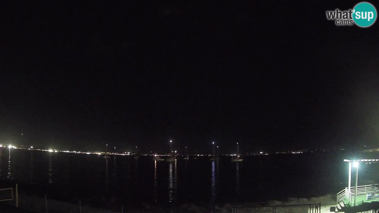 Webcam Cagliari Windsurf Club – Playa del Poetto en directo