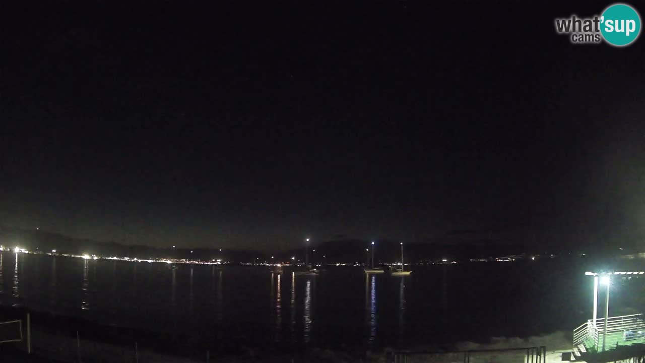 Web kamera Cagliari Windsurf Club – Poetto plaža uživo