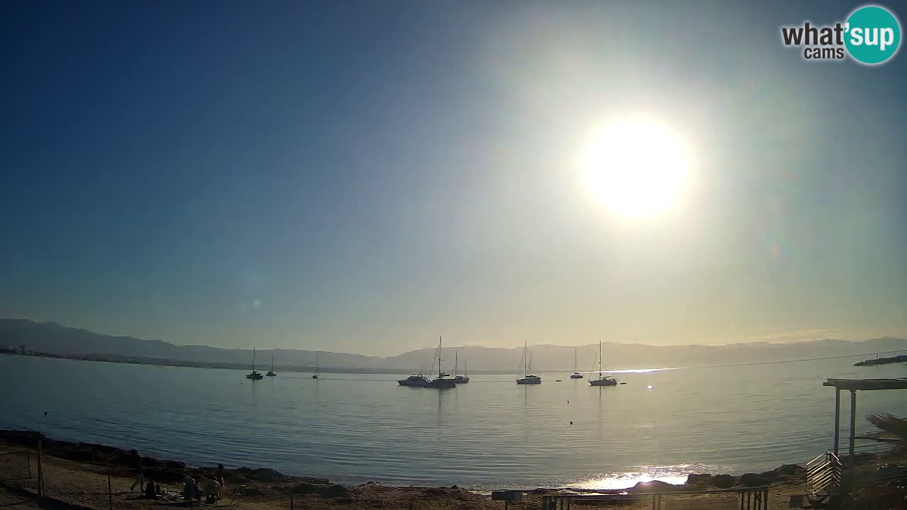 Webcam Cagliari Windsurf Club – Spiaggia del Poetto in diretta