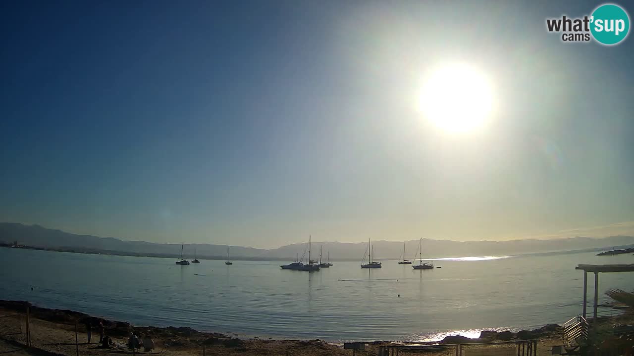 Webcam Cagliari Windsurf Club – Liveblick vom Poetto Strand