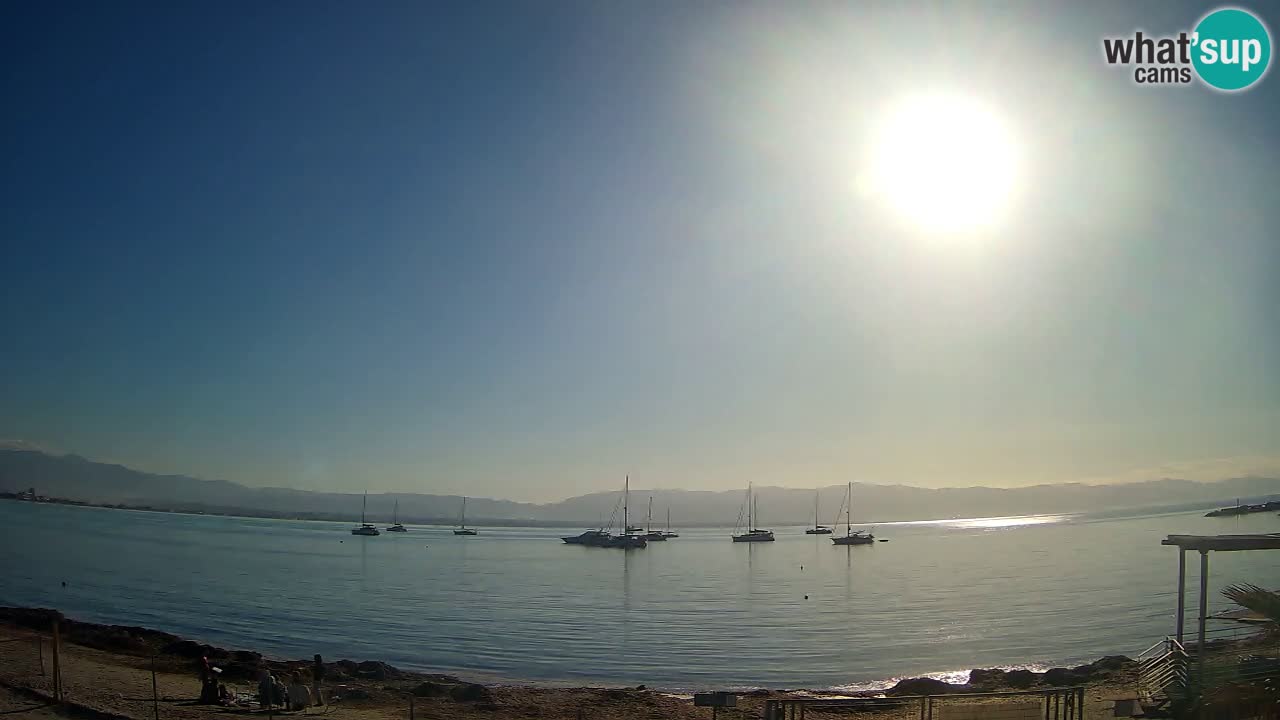 Webcam Cagliari Windsurf Club – Plage du Poetto en direct