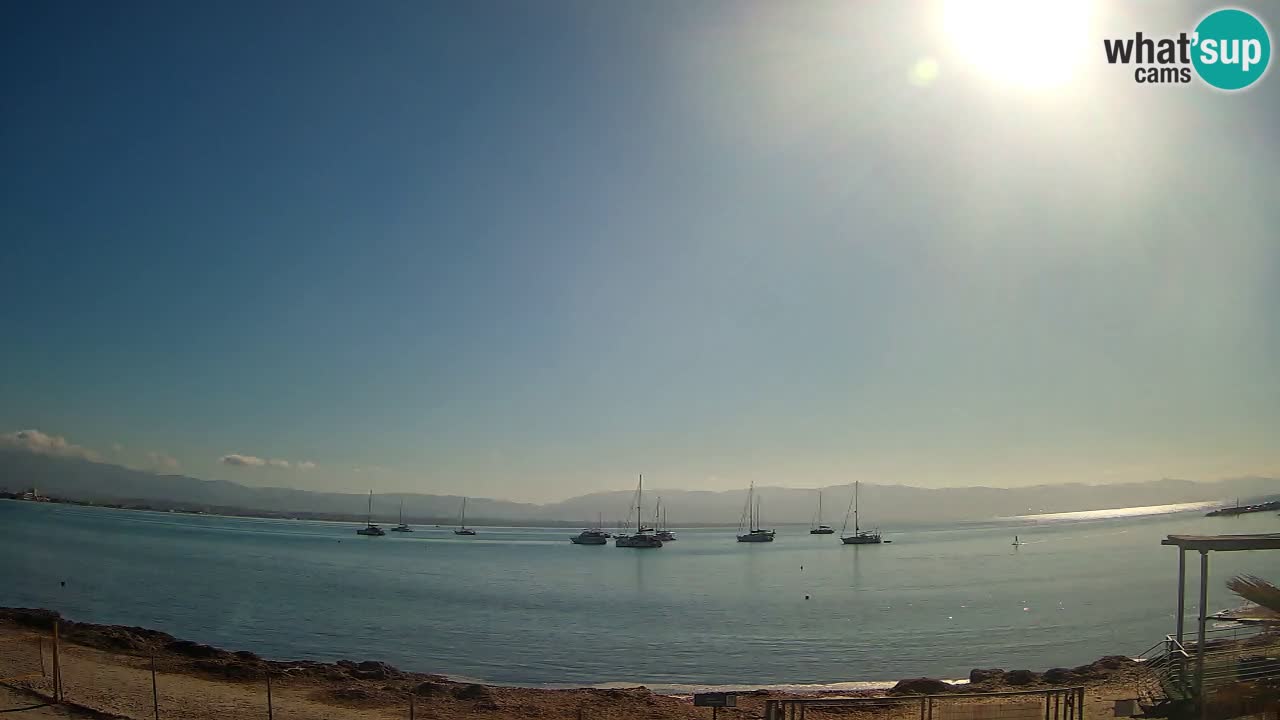 Webcam Cagliari Windsurf Club – Plage du Poetto en direct