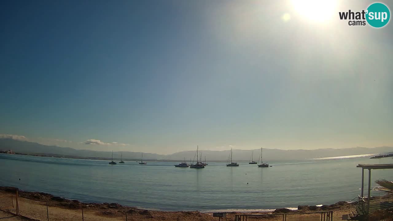 Webcam Cagliari Windsurf Club – Plage du Poetto en direct