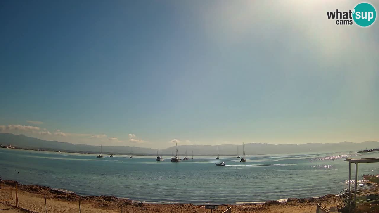 Web kamera Cagliari Windsurf Club – Poetto plaža uživo