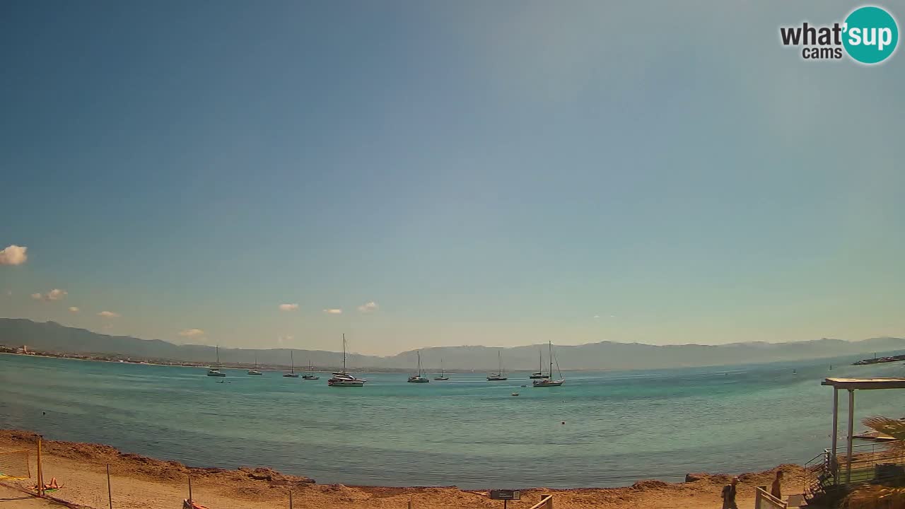 Webcam Cagliari Windsurf Club – Playa del Poetto en directo