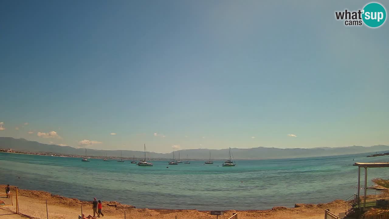 Web kamera Cagliari Windsurf Club – Poetto plaža uživo