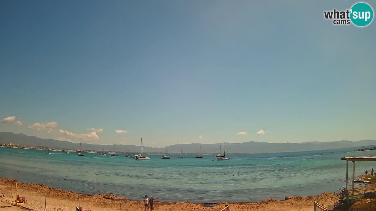 Webcam Cagliari Windsurf Club – Liveblick vom Poetto Strand