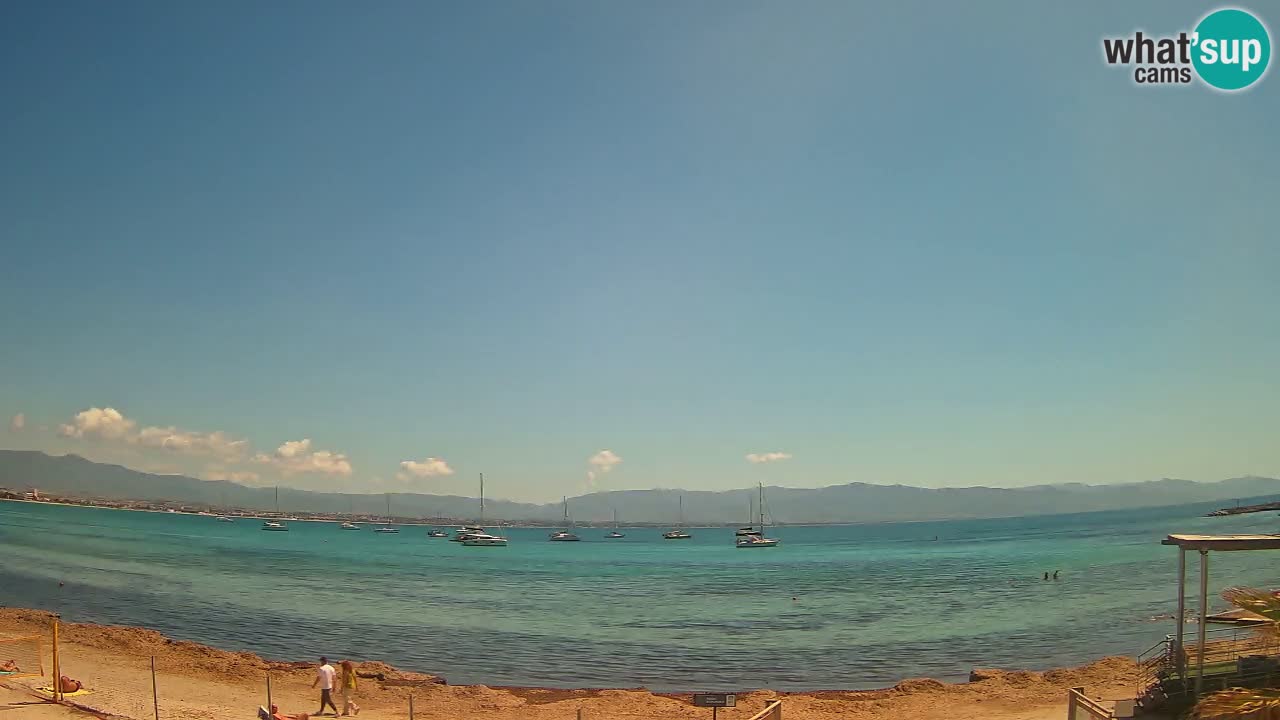 Webcam Cagliari Windsurf Club – Spiaggia del Poetto in diretta